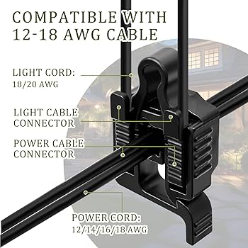 Saysurey 24 Pack Low Voltage Wire Connector Landscape
